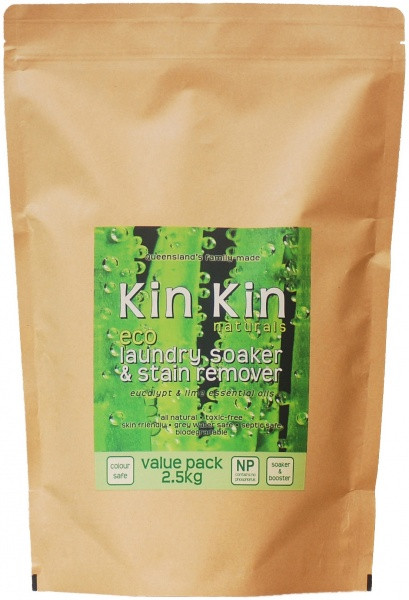 Kin Kin Naturals Eco Soaker & Stain Remover Eucalypt & Lime 2.5kg Pouch