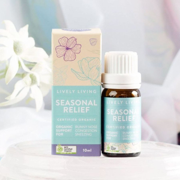 Lively Living Seasonal Relief Organic 10ml