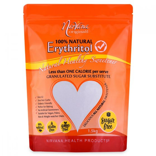 Nirvana Erythritol 100% Natural 1.5kg