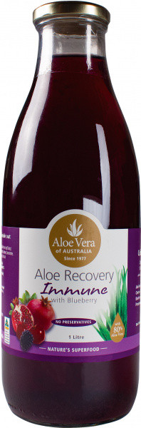 Aloe Vera of Aust Aloe Juice Immune with Blueberry  1L