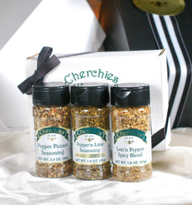 Cherchies Pepper Lover's Seasoning Trio Collection Cherchies Pepper Lover's Seasoning Trio Collection