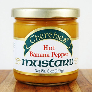 Cherchies Hot Banana Pepper Mustard Cherchies Hot Banana Pepper Mustard