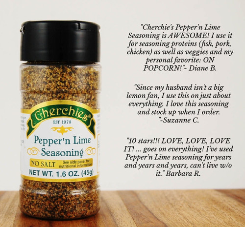 Cherchies Pepper 'n Lime No Salt Seasoning