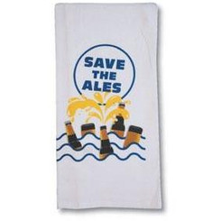 Cork Pops "Save The Ales" Bar/Dish Towel