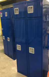 15" wide x 18" deep x 72" Special Personnel Lockers with Coat Rod 2 Lockers