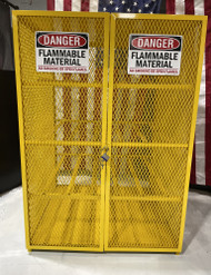 Ulocker All Welded Wire Mesh Cylinder Cabinet - 12 Tank