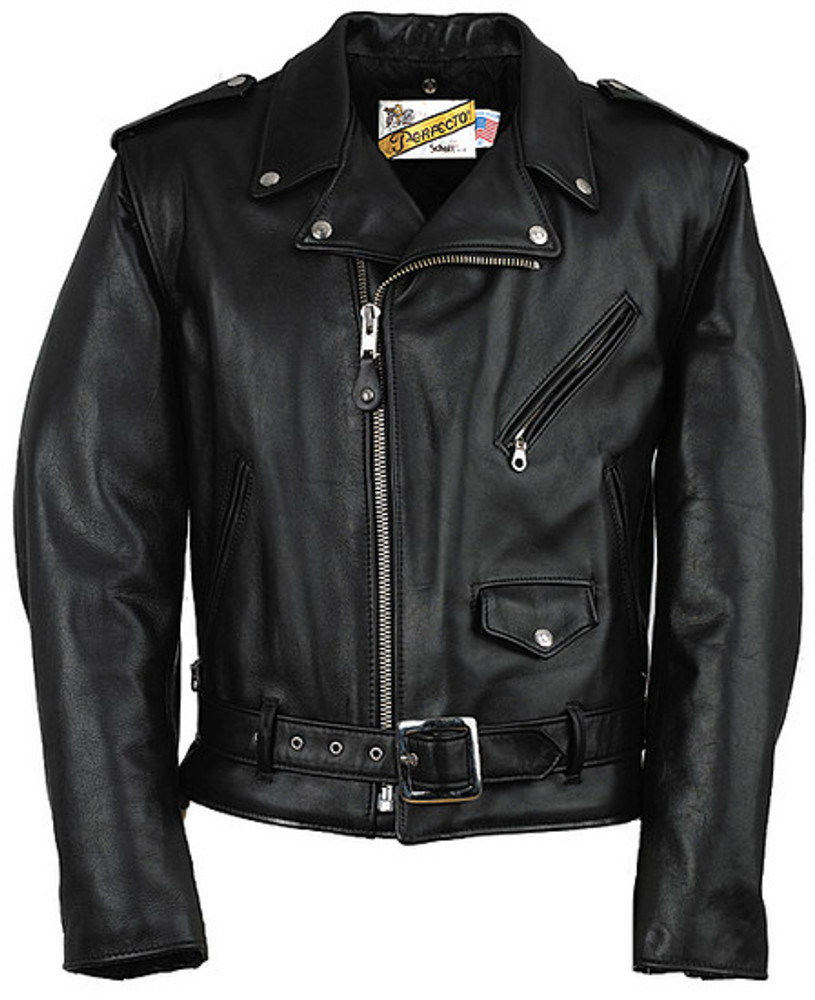 Shop 118 Classic Perfecto Leather Motorcycle Jacket Online