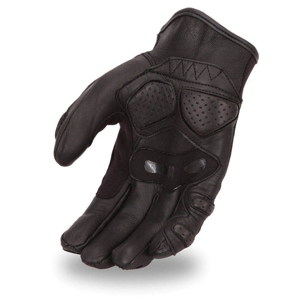 Men Crossover race leather gloves 