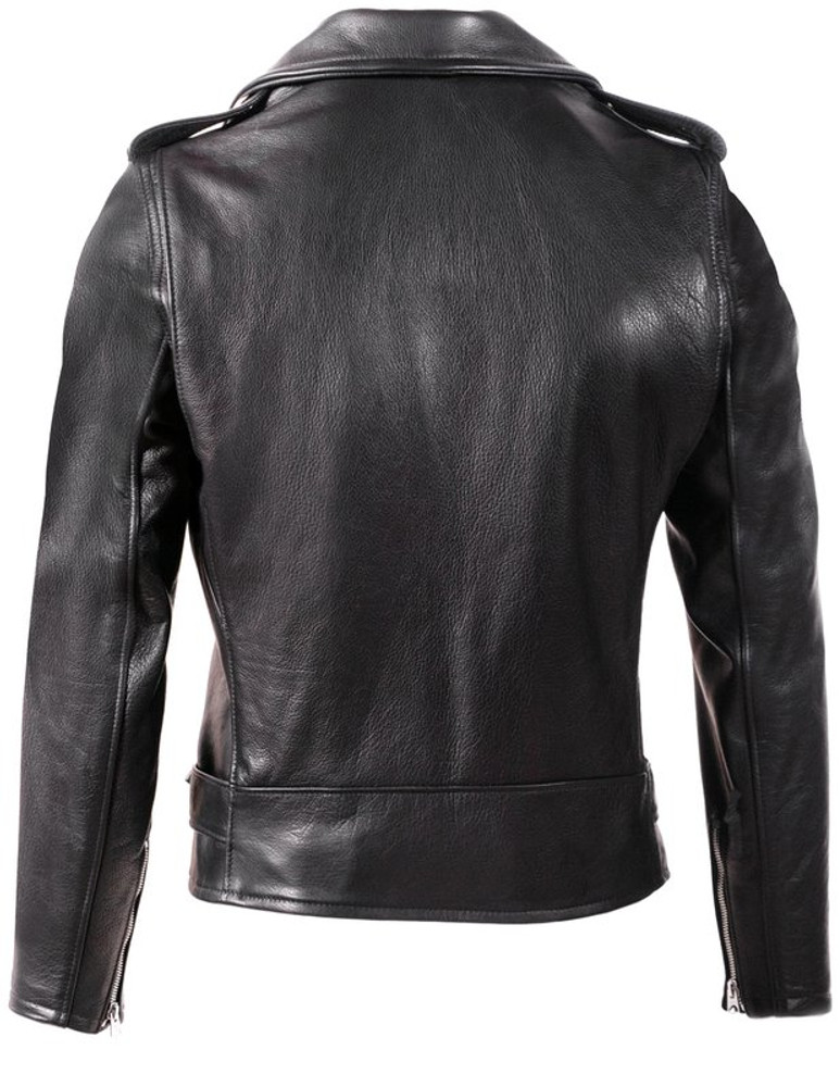 Shop Waxy Natural Cowhide 50's Perfecto Motorcycle Leather Jacket ...