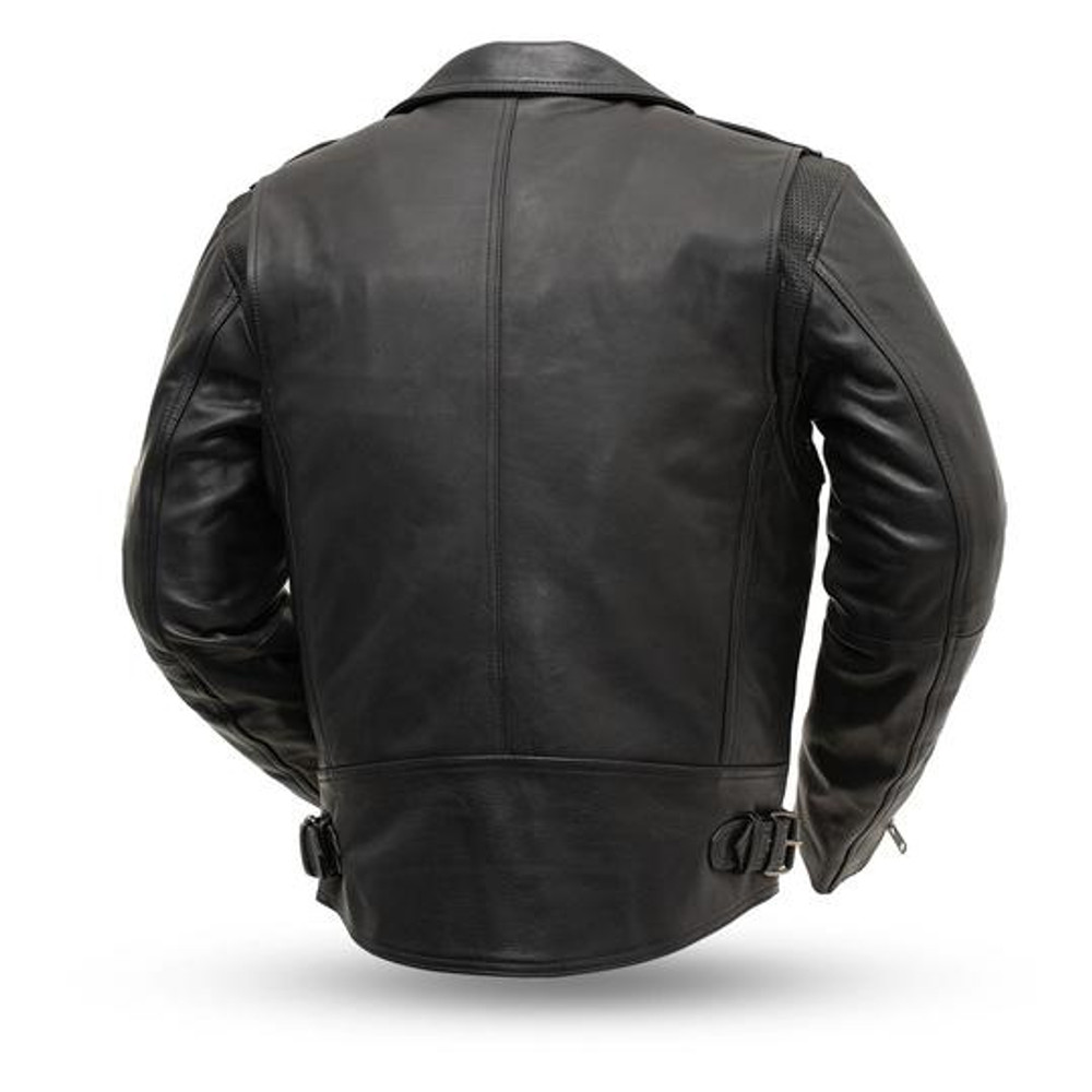 Enforcer Classic Cruiser-Men's Leather Motorcycle Jacket