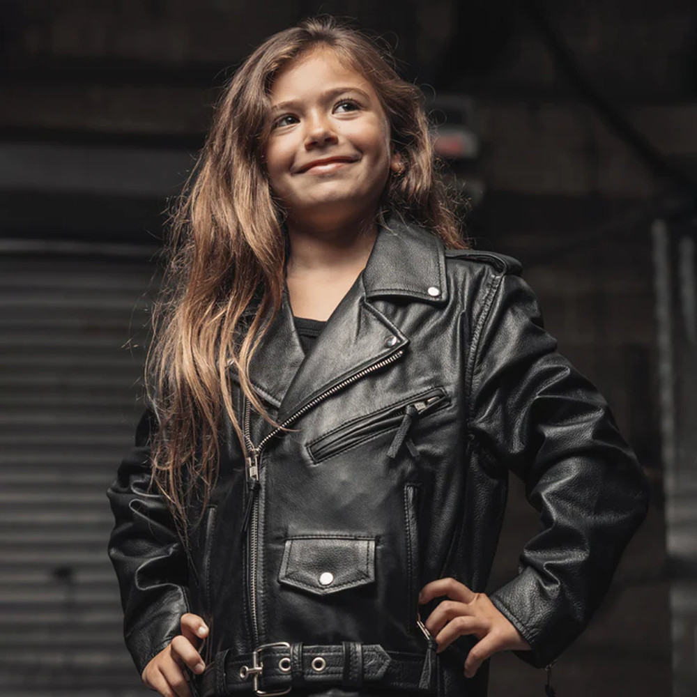 Girl Leather Jacket. Image & Photo (Free Trial) | Bigstock