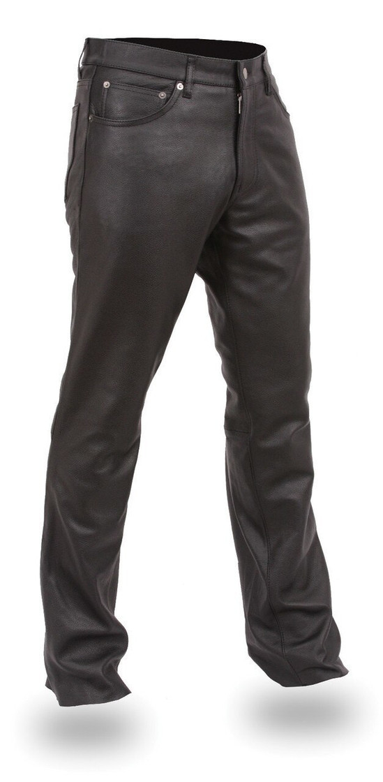 Mens Leather Motorcycle Pants  Mens Real Skinny Leather Pants  Page 2   Koza Leathers