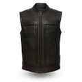 Rampage Men's Motorcycle Leather Vest