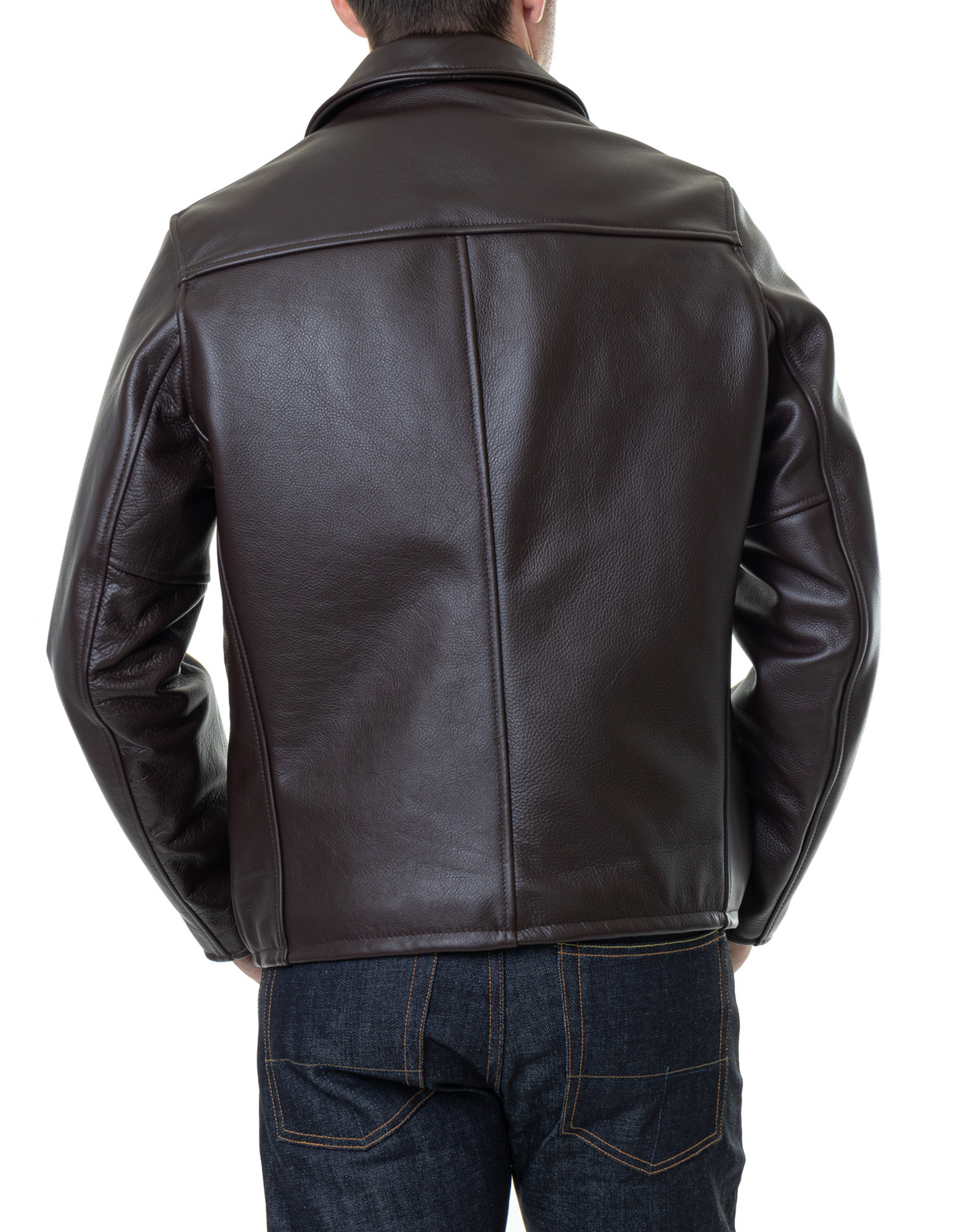 Casual Weekend Pebbled Cowhide Leather Jacket