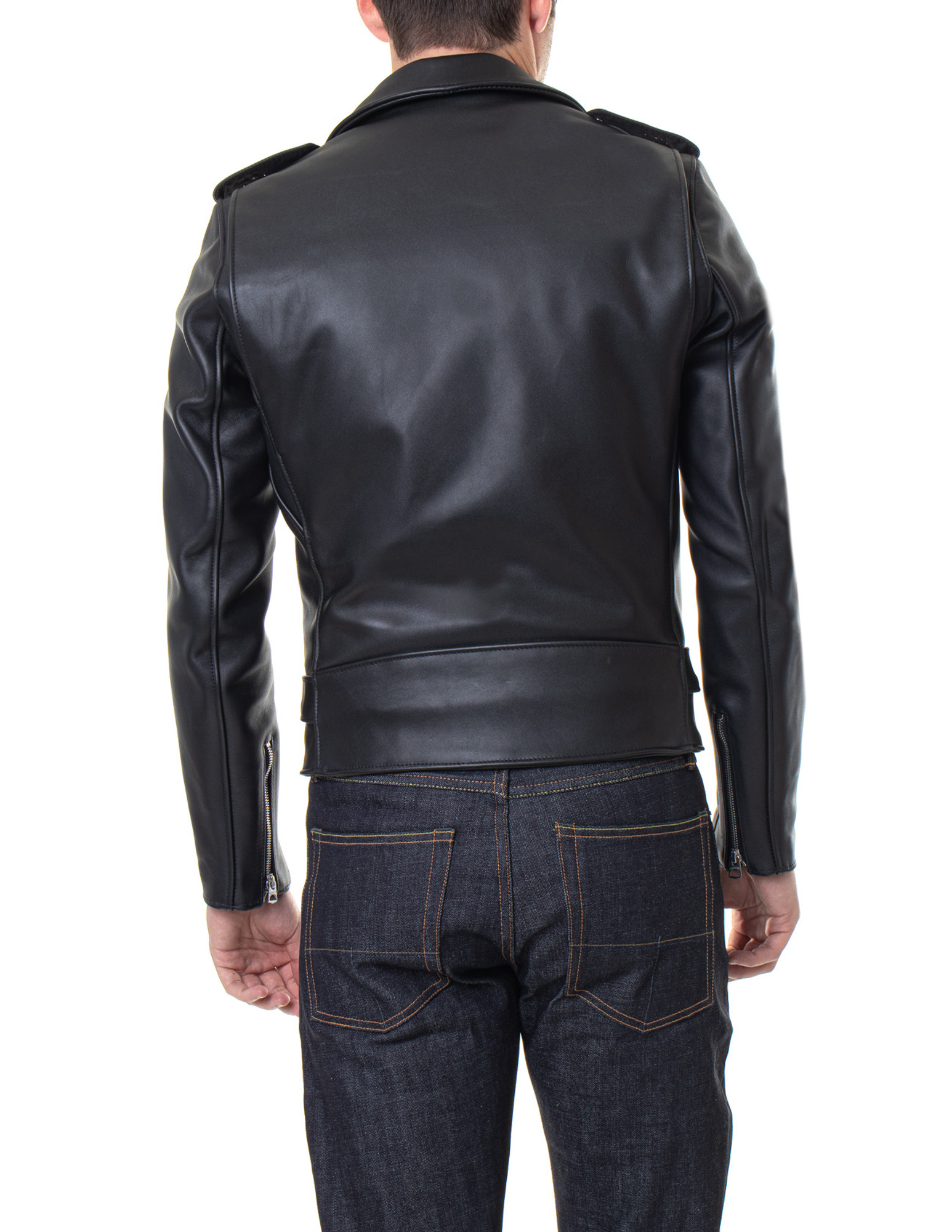 613S One Star Perfecto Leather Motorcycle Jacket