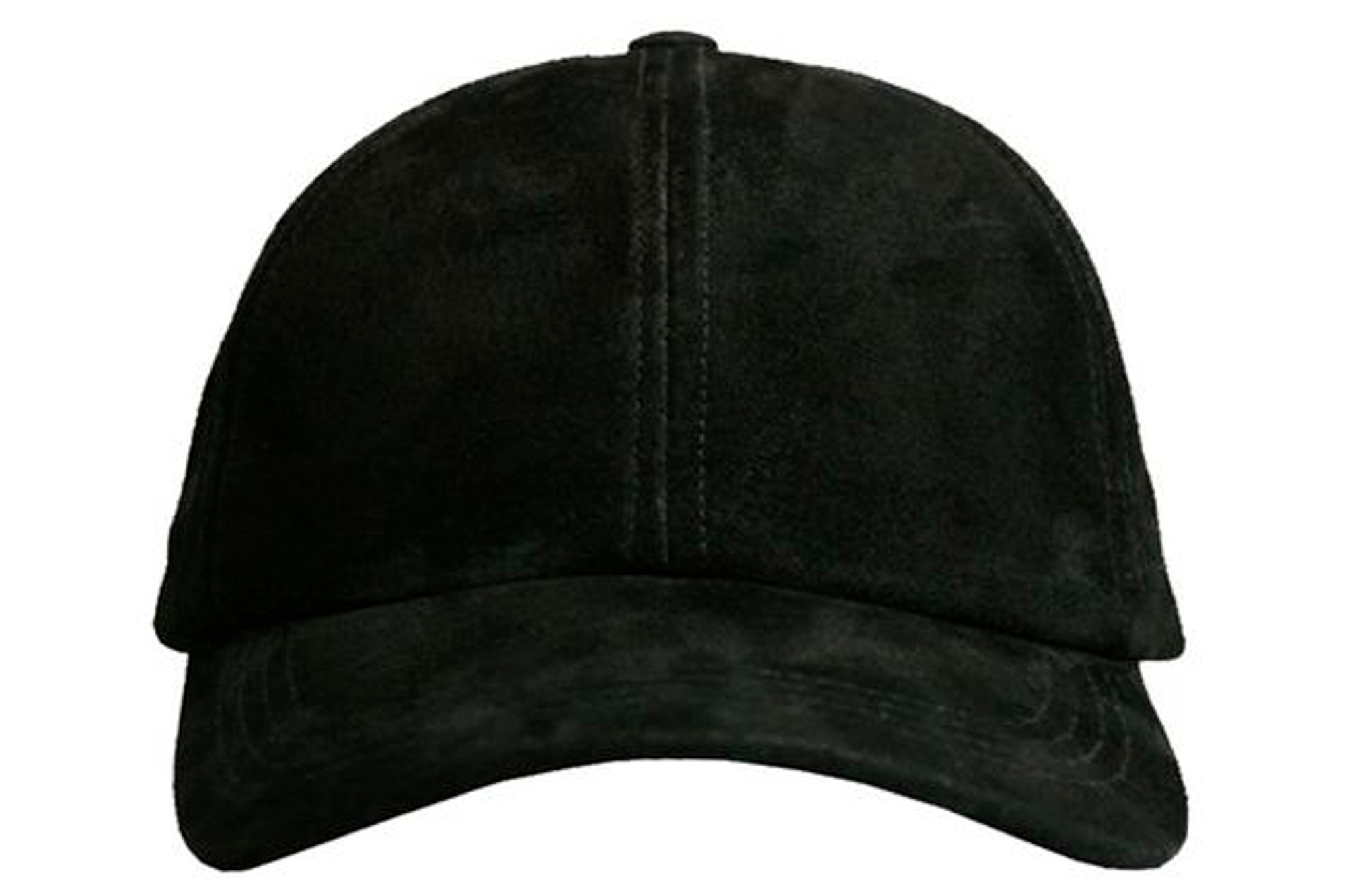 LEATHER CAP - Black