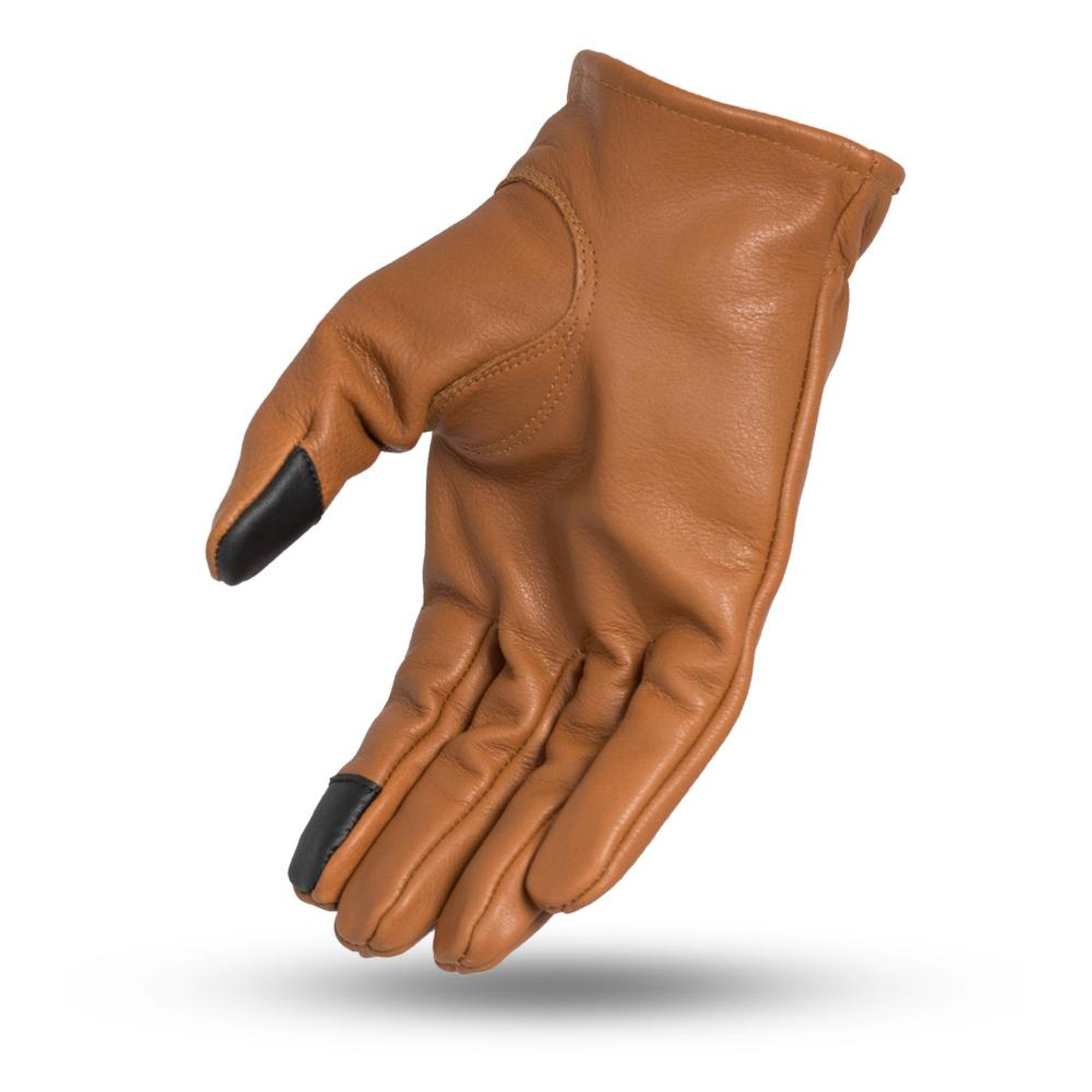 Roper Distressed Brown/Black w/ Strap - Leather Gloves