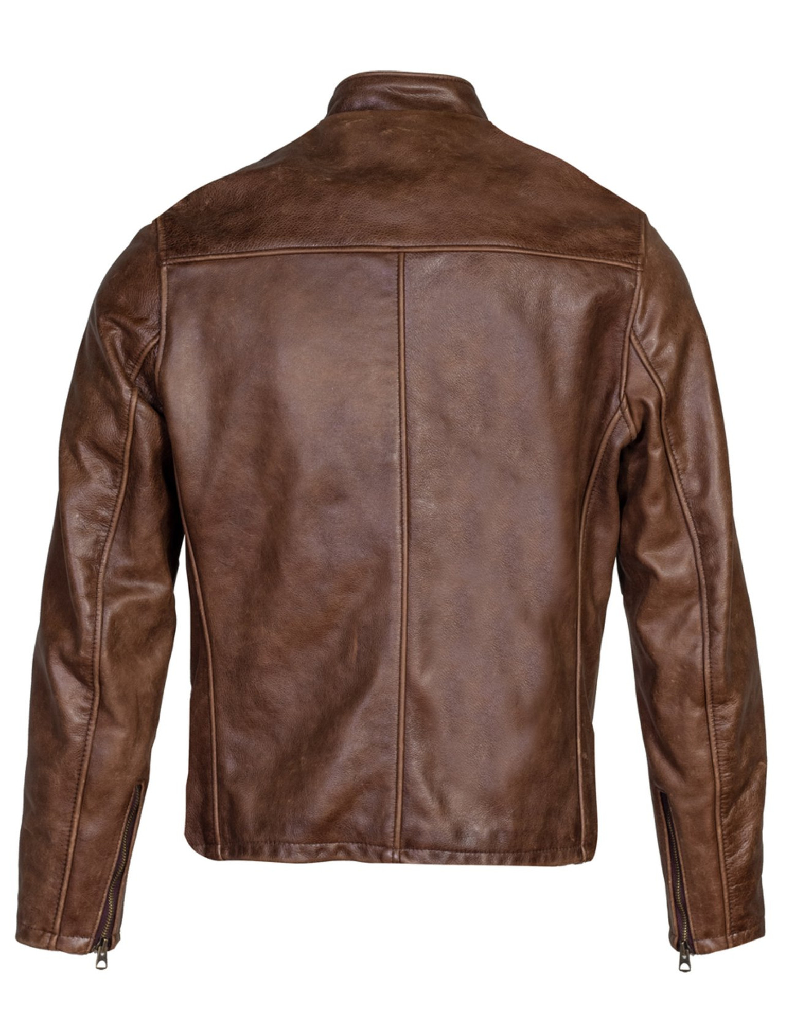 Schott Men Cafe Racer 654VN Brown