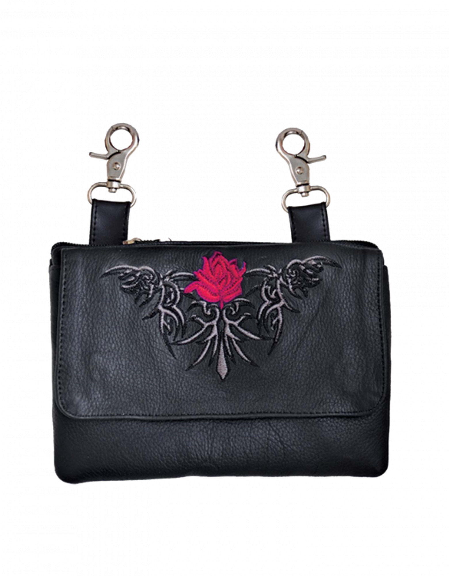 Rose Design Crystal Clutch Purse | Little Luxuries Designs