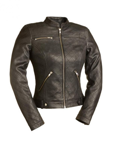 Womens Leather Motorcycle Vests | Womens Riding Jackets ...