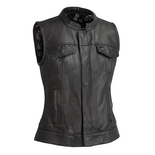 Build Your own Leather Custom Vest - SUNSET LEATHER