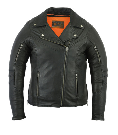 Bloom - Women's Motorcycle Leather Jacket - SUNSET LEATHER