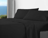 Nest Comfort - Ultra Soft 2000TC 4Pcs Sheet Set Flat Fitted Sheet&Pillowcase D/Q/K/KS/S