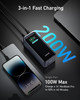 Anker Prime 20000mAh 200W Power Bank (Black) – High-Performance Portable Charger