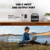 Anker 521 PowerHouse 256Wh Portable Power Station – 60W USB-C, USB-A, 120W AC
