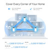 TP-LINK DECO AXE5400 MESH WI-FI 6E TRI-BAND SYSTEM, 2.5GbE(2), GbE(1), 2-PACK, 3YR