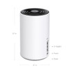 TP-LINK DECO AXE5400 WI-FI 6E TRI-BAND MESH SYSTEM, GbE(3), 2-PACK, 3YR