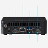 ASUS NUC 14 PRO MICRO PC U5-125H, DDR5(0/2), M.2(0/2), WL, NO P/CORD, 3YR RTB