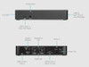 TARGUS UNIVERSAL DOCKING STATION, 4K, 100W PD, USBC(1), HDMI(2),DP(2),LAN, USB(4), 3YR TARGUS UNIVERSAL DOCKING STATION, 4K, 100W PD, USBC(1), HDMI(2),DP(2),LAN, USB(4), 3YR