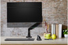 KENSINGTON SINGLE MONITOR ARM, UP TO 34" & 9KG, H/ADJ, VESA 75x75, 100x100 - BLACK