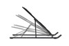 KENSINGTON ALUMINIUM COLLAPSIBLE LAPTOP RISER FOR UP TO 16" NOTEBOOK- BLACK KENSINGTON ALUMINIUM COLLAPSIBLE LAPTOP RISER FOR UP TO 16" NOTEBOOK- BLACK