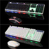 104 Keys USB Wired Gaming Keyboard and 2400 DPI Gaming Mouse Set RGB Backlight