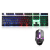 104 Keys USB Wired Gaming Keyboard and 2400 DPI Gaming Mouse Set RGB Backlight