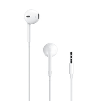 Genuine Apple Earphones Headphones EarPods -White-3.5mm Connector