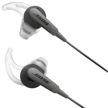 Bose SoundSport Wired 3.5mm Jack Earphones In-ear Headphones  [Charcoal-Black]