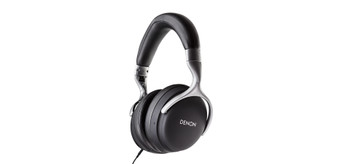 DENON AH-GC25W-WT Bluetooth Wireless Over Head Headphones High-Resolution - Opened never used
