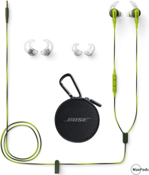 Bose SoundSport Wired 3.5mm Jack Earphones In-ear Headphones  [Energy Green ]