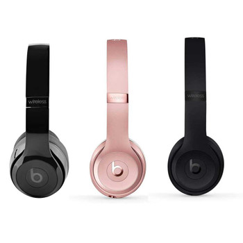 Beats by Dr. Dre Solo3 Wireless On-Ear Headphones Rose Gold Matte/Gloss Black