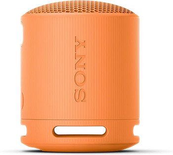Sony XB100 Portable Bluetooth Speaker System - Orange - Battery Rechargeable - USB - 1 Pack