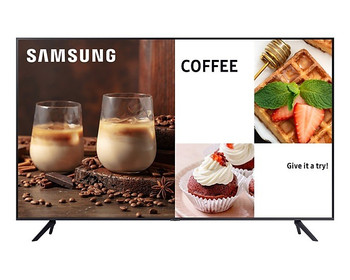SAMSUNG (BEC) BUSINESS TV 55" LED UHD, 250NITS, HDMI(3), USB, LAN/ WIFI, SPKR, 16H/7D, 3YR