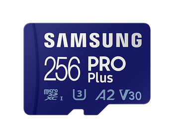 SAMSUNG (PRO PLUS) 512GB MICRO SD w/ ADAPTER, CL10, 180R/130WMB/s, 10YR WTY