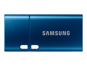 SAMSUNG 64GB USB-C FLASH DRIVE, UP TO 300MB/s R/W, BLUE, 5YR WTY