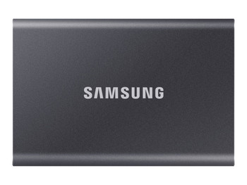 SAMSUNG T7 1TB PORTABLE USB-C SSD, UP TO 1050MBs R/W, GREY, USB-C, 3YR WTY