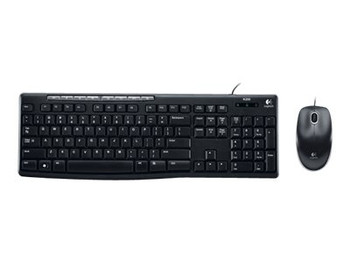 LOGITECH MK200 WIRED MEDIA KEYBOARD AND MOUSE COMBO - 3YR WTY LOGITECH MK200 WIRED MEDIA KEYBOARD AND MOUSE COMBO - 3YR WTY