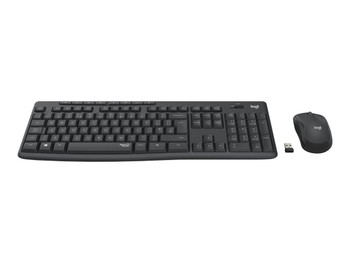 LOGITECH MK295 WIRELESS SILENT KEYBOARD AND MOUSE COMBO, 2.4GHZ USB RECEIVER - 1YR WTY