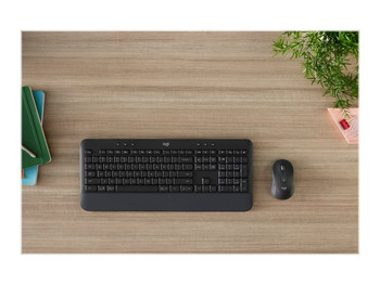 LOGITECH MK650 WIRELESS KEYBOARD AND MOUSE COMBO FOR BUSINESS,LOGIBOLT,BT,GRAPHITE,2YR WTY